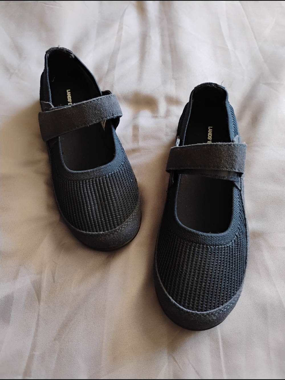 Lands' End Kids Mary Jane Sneaker Flats